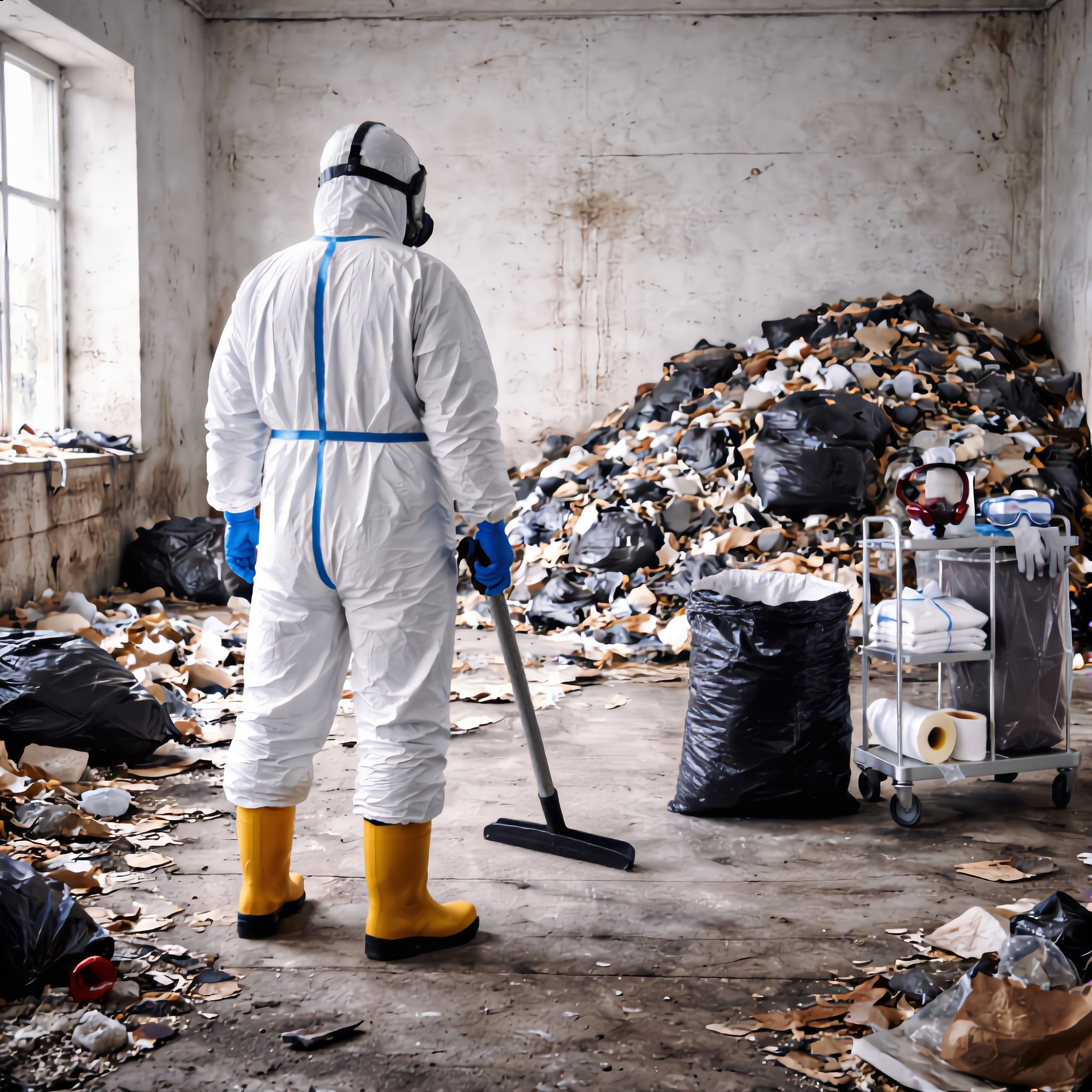 Recovery Cleaning UK team providing professional emergency cleaning services